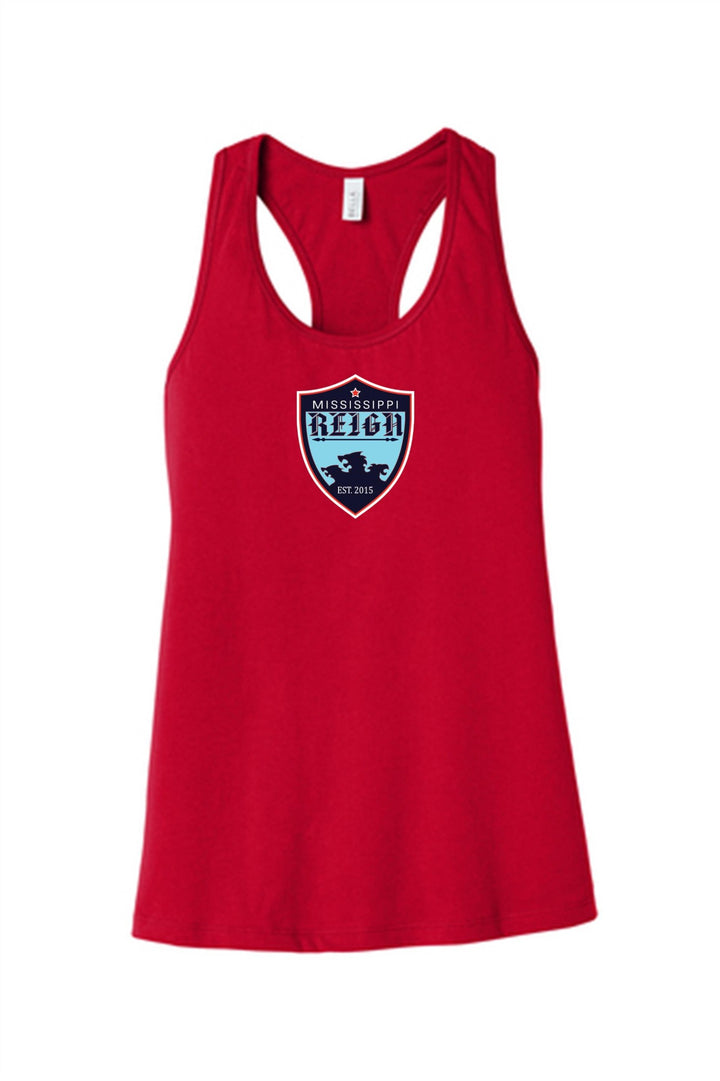 Mississippi Reign Women's Racerback Tank MS Reign Red Womens Small - Third Coast Soccer