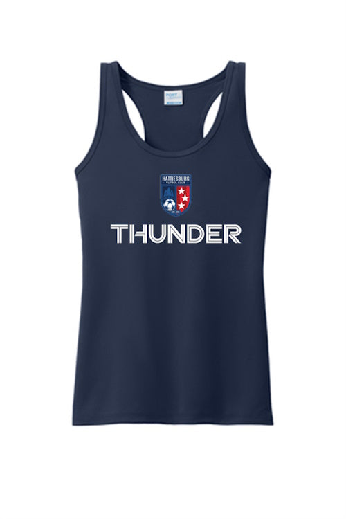 HFC Thunder Ladies Performance Tank HFC USL2 Navy Womens XSmall - Third Coast Soccer