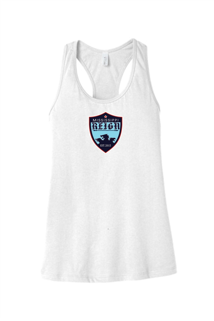 Mississippi Reign Women's Racerback Tank MS Reign White Womens Small - Third Coast Soccer