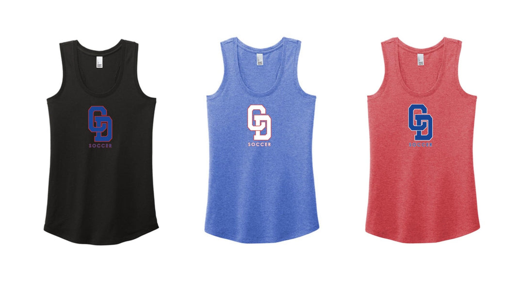 CD Soccer Women's Racerback Tank