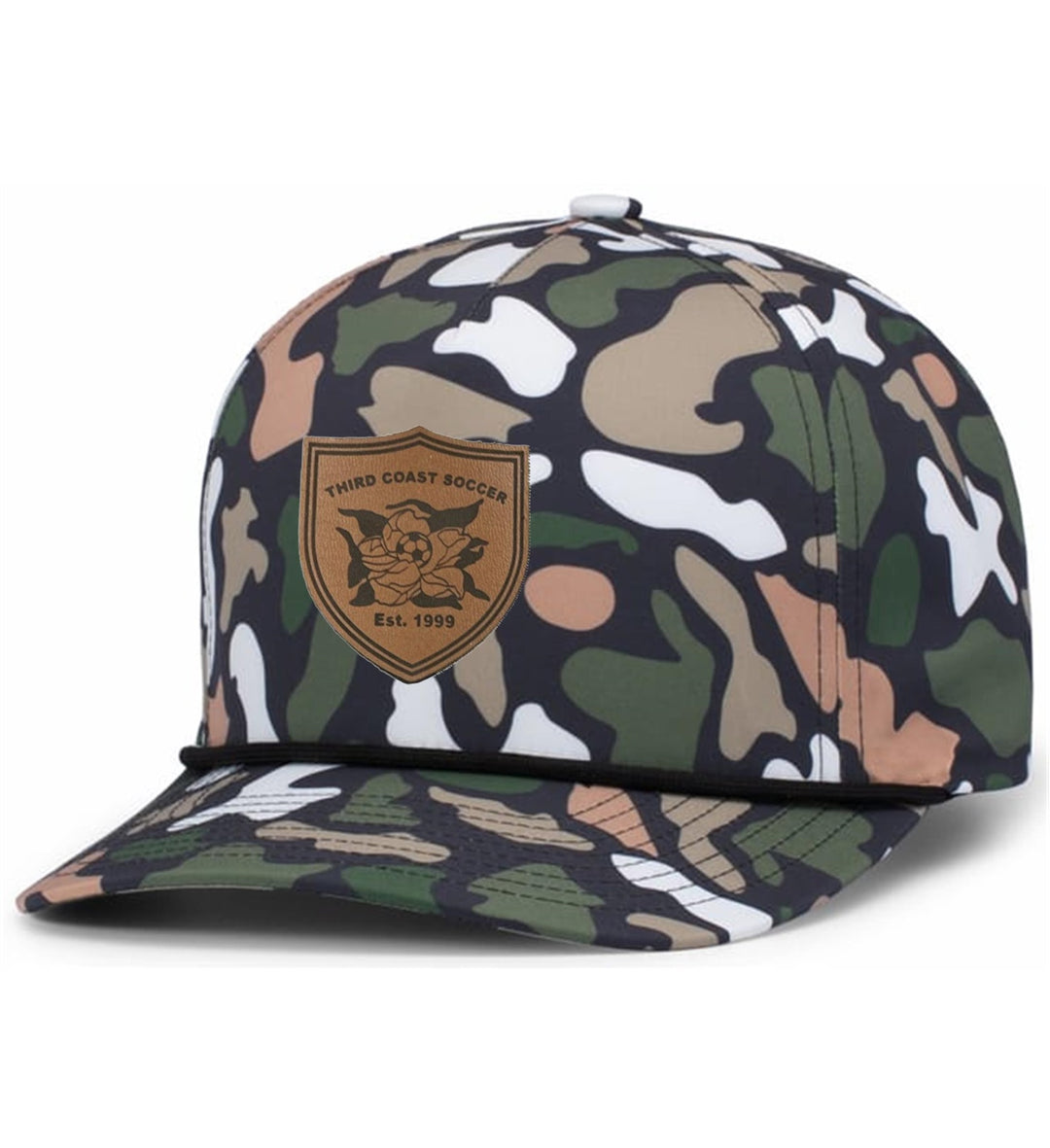 TCS Duck Camo 5-Panel Trucker Cap Hats - Third Coast Soccer