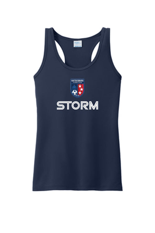 HFC Storm Ladies Performance Tank HFC USL2 Navy Womens XSmall - Third Coast Soccer