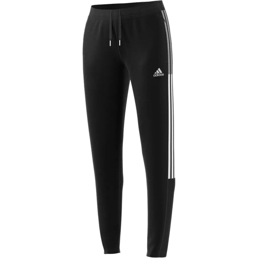 adidas Women's Tiro 21 Track Pant - Black/White Pants   - Third Coast Soccer