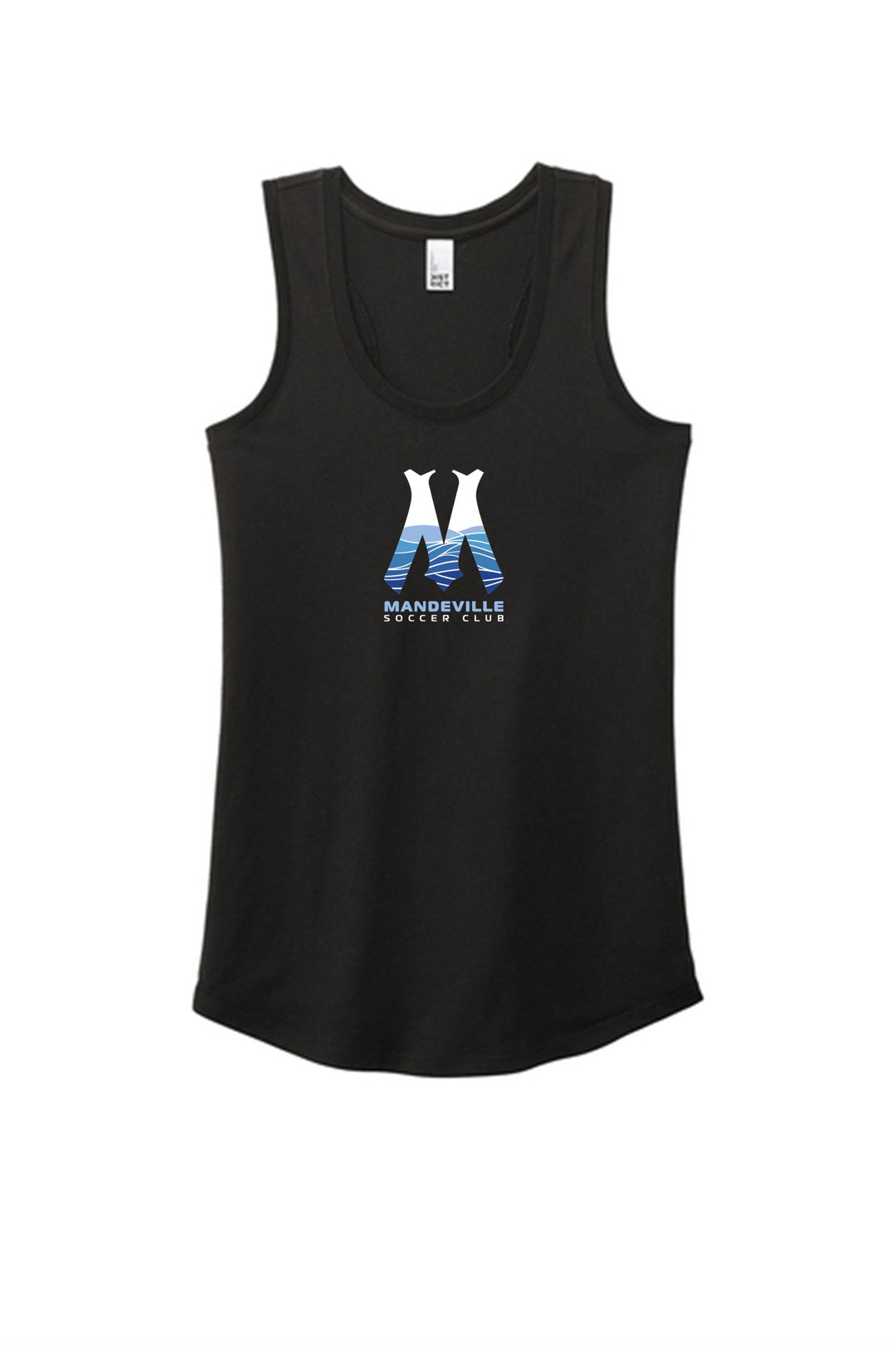 MSC Women's "M" Racerback Tank MSC Spiritwear Black Womens Small - Third Coast Soccer