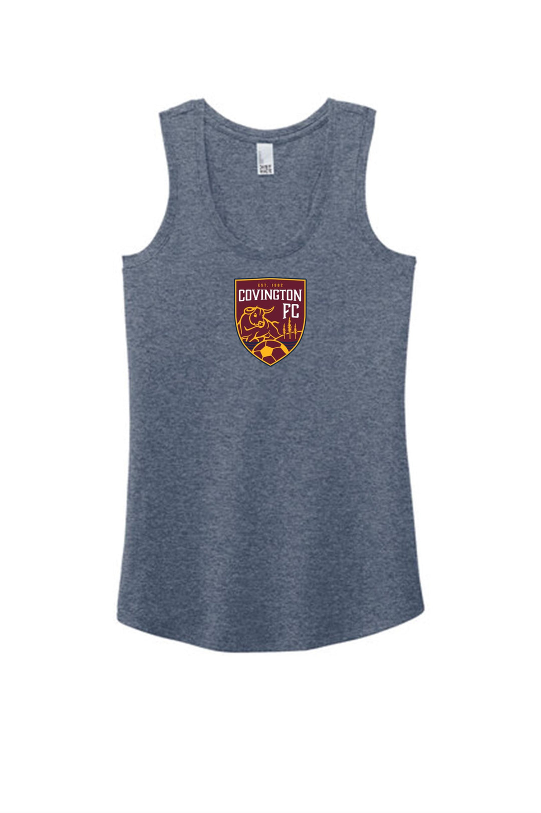Covington FC Logo Women's Racerback Tank CYSA Spiritwear Navy Frost Womens Small - Third Coast Soccer