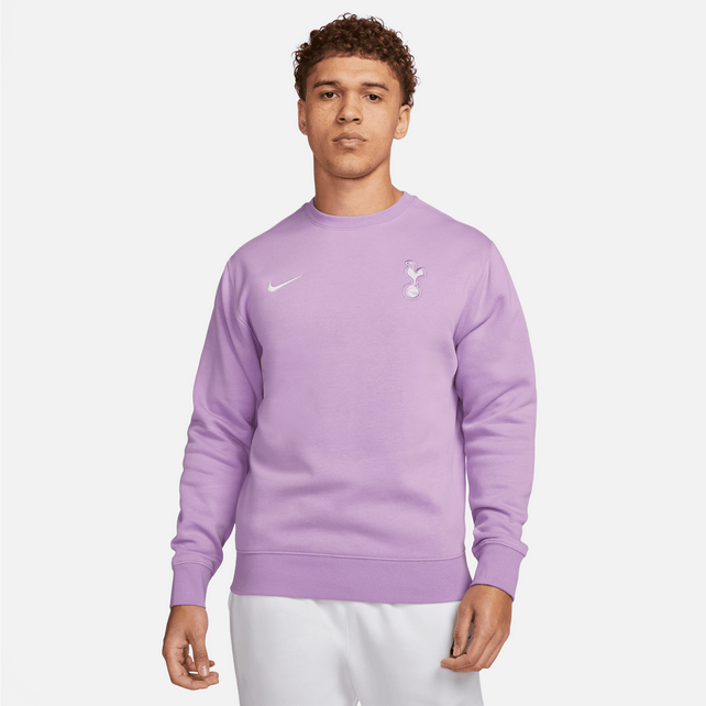 Nike Tottenham Club Fleece Crew Sweatshirt - Light Purple Club Replica   - Third Coast Soccer