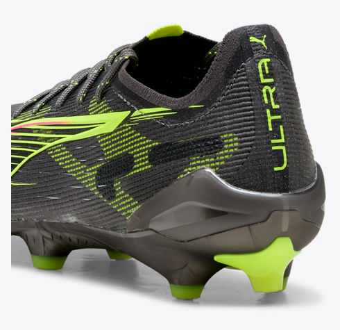 PUMA Ultra 5 Ultimate FG - Matte Aged Silver/Yellow Alert/Sun Struck Mens Footwear - Third Coast Soccer