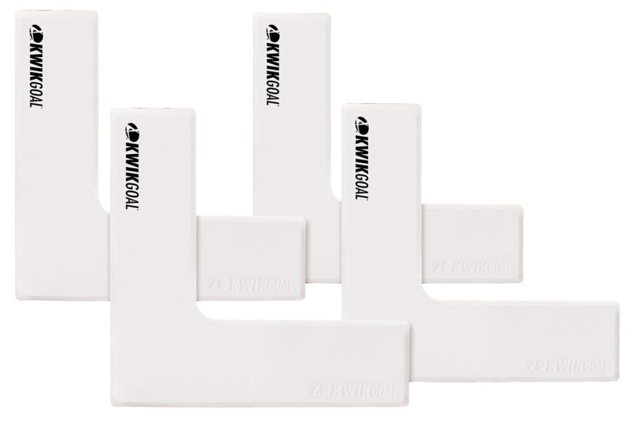 KwikGoal Flat Corner Markers Coaching Accessories White - Third Coast Soccer