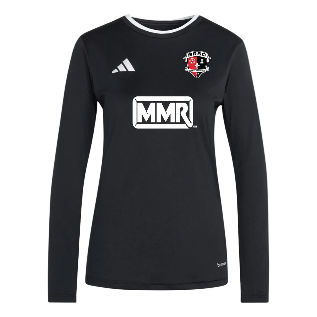 adidas BRSC Women's Entrada 26 LS Goalkeeper Jersey - Black/White BRSC 2024-2026 - Third Coast Soccer