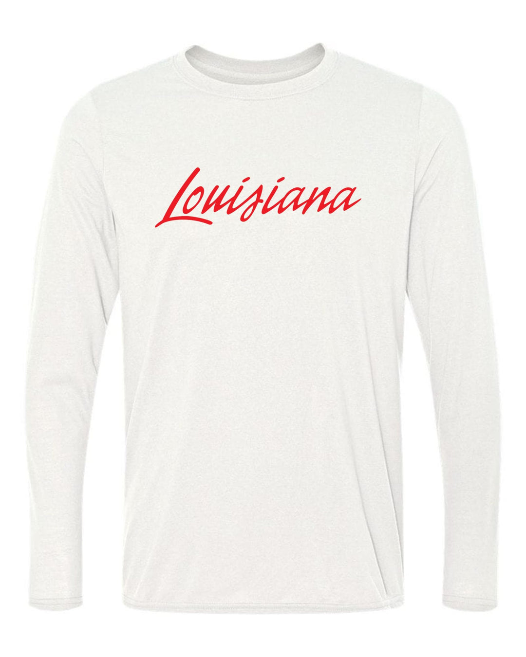 Louisiana Select LA Long-Sleeve T-Shirt LA ODP Spiritwear White Mens Small - Third Coast Soccer