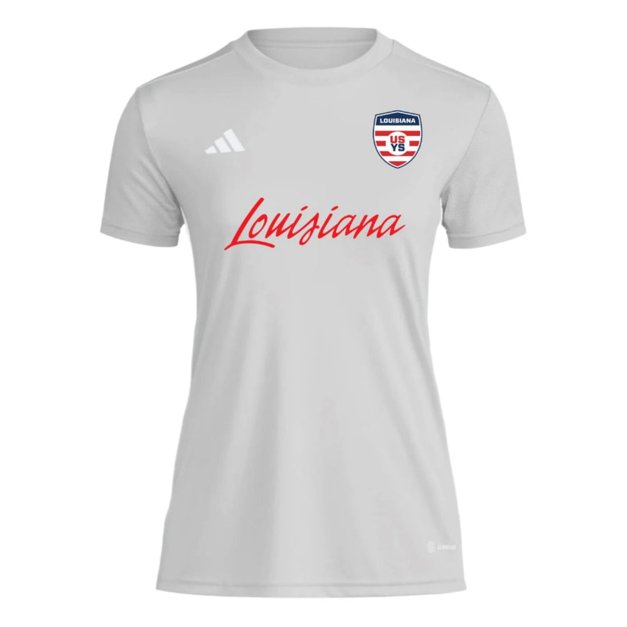 adidas Louisiana Select Women's Tabela 23 Goalkeeper Jersey - Light Grey Louisiana ODP 25 Sngl - Third Coast Soccer