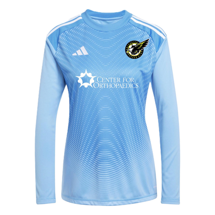 adidas Calcasieu SC Women's Tiro 25 Competition Goalkeeper Jersey - Blue Burst Calcasieu Soccer Club 25-27 - Third Coast Soccer