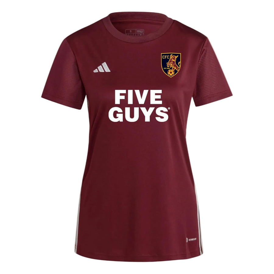 adidas Covington FC Women's Tabela 23 Jersey - Maroon CFC 26-28 - Third Coast Soccer