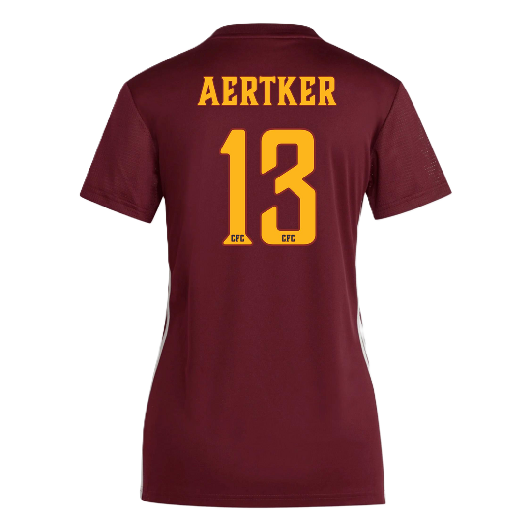 adidas Covington FC Women's Tabela 23 Jersey - Maroon CFC 26-28 - Third Coast Soccer