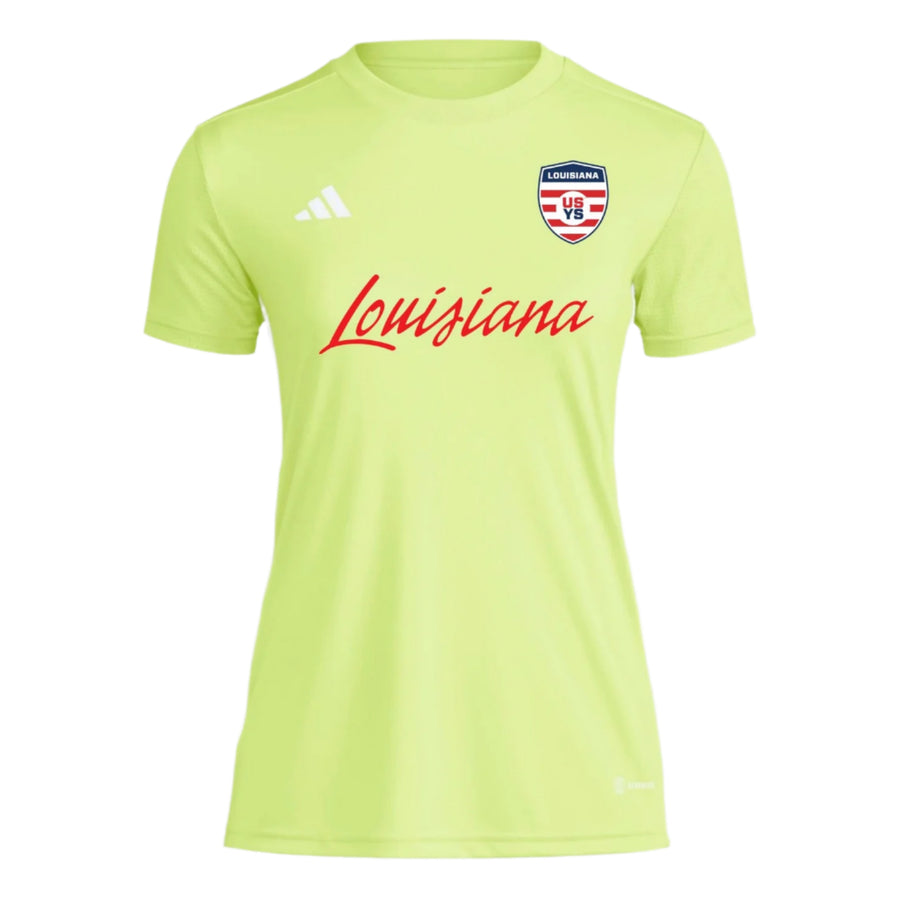 adidas Louisiana Select Women's Tabela 23 Goalkeeper Jersey - Yellow Louisiana ODP 25 Sngl - Third Coast Soccer