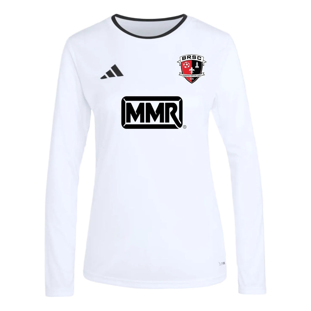 adidas BRSC Women's Entrada 26 LS Goalkeeper Jersey - White/Black BRSC 2024-2026 - Third Coast Soccer