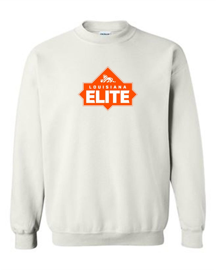 Louisiana Elite Crew Neck Sweatshirt Louisiana Elite Spiritwear White Youth Small - Third Coast Soccer