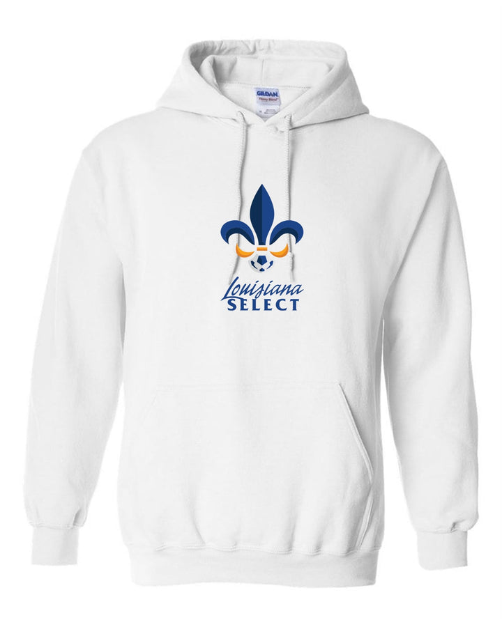 Louisiana Select Hoody LA ODP Spiritwear White Youth Small - Third Coast Soccer