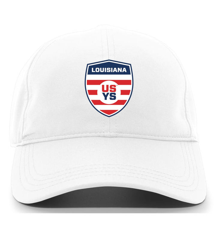 Louisiana Select Adjustable Cap LA ODP Spiritwear White Full Color Patch - Third Coast Soccer