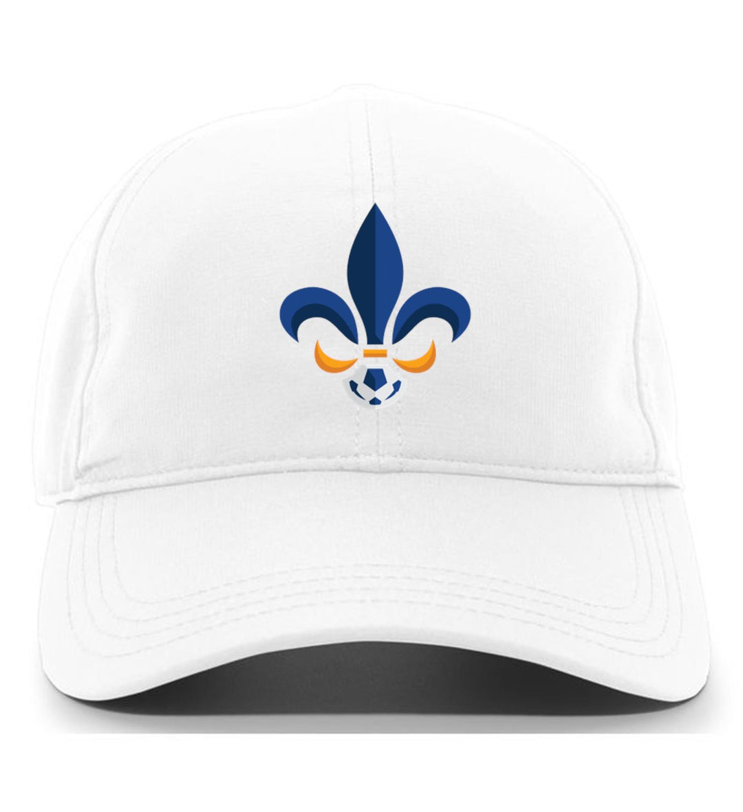 Louisiana Select Adjustable Cap LA ODP Spiritwear White Full Color Patch - Third Coast Soccer