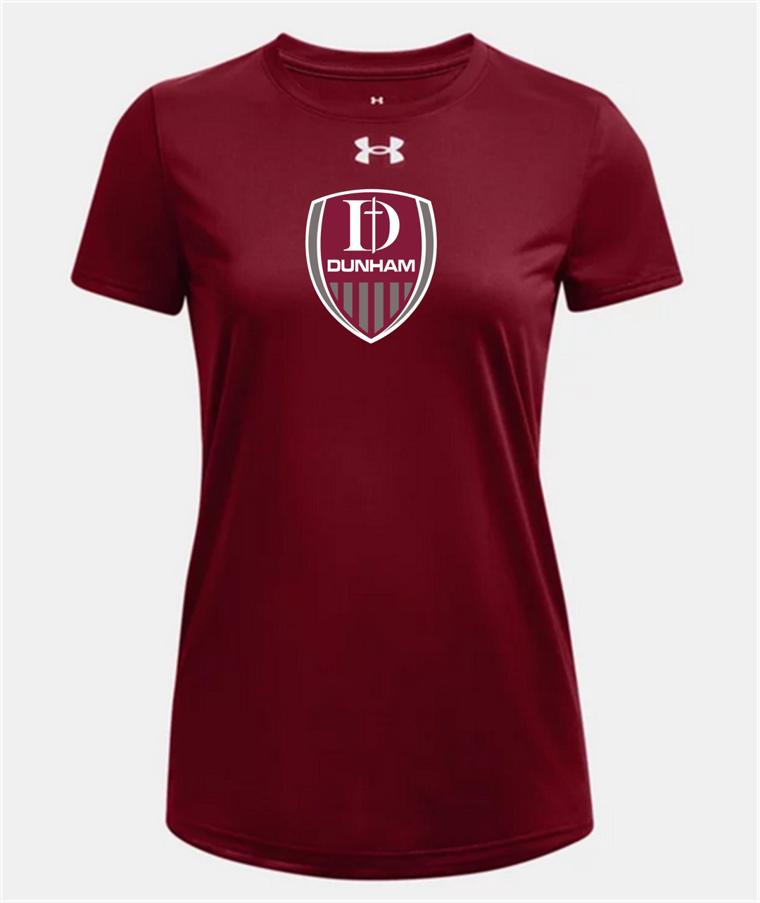 UA Dunham Womens Tech Tee - Cardinal Dunham   - Third Coast Soccer