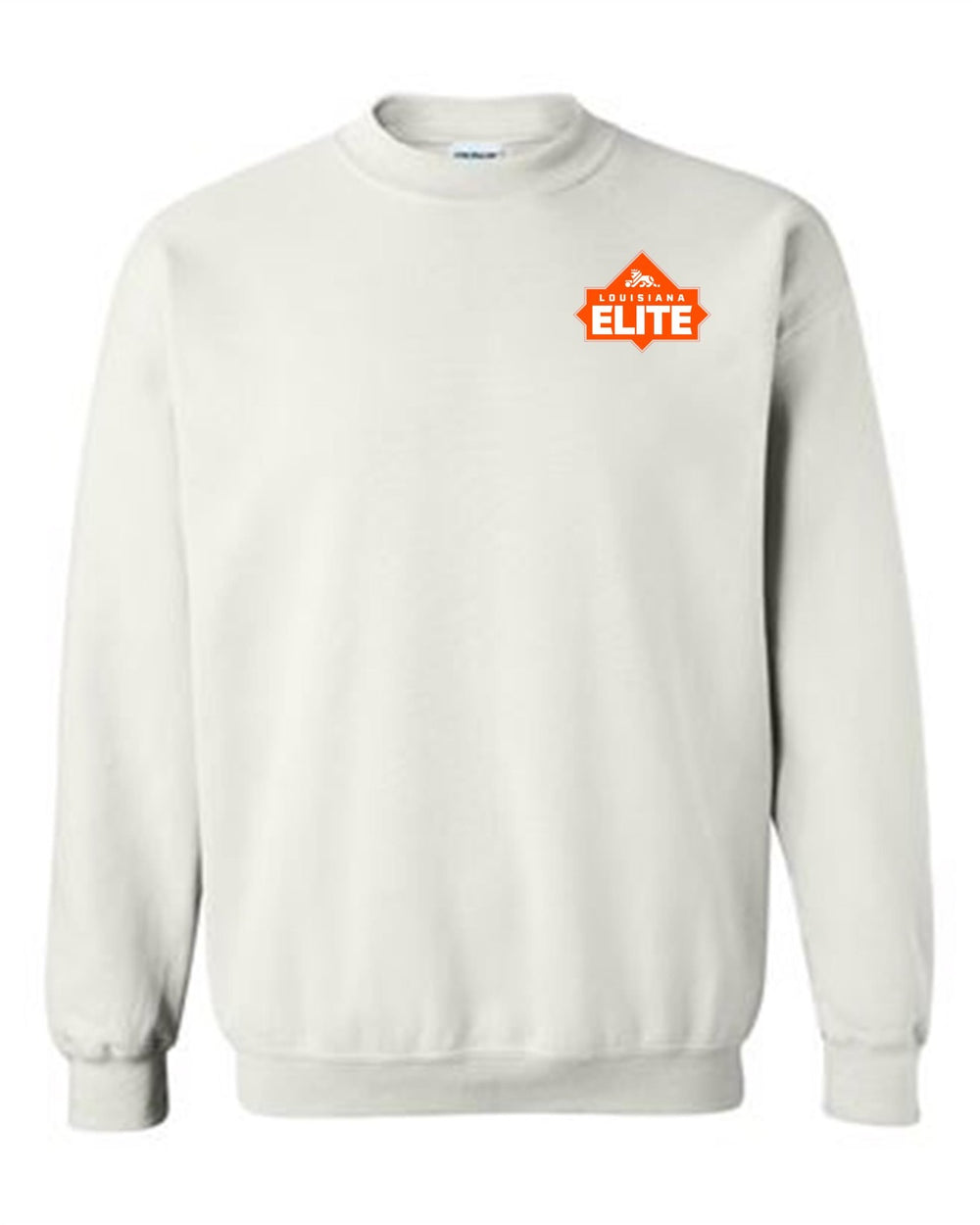 Louisiana Elite Crew Neck Sweatshirt Louisiana Elite Spiritwear White Youth Small - Third Coast Soccer