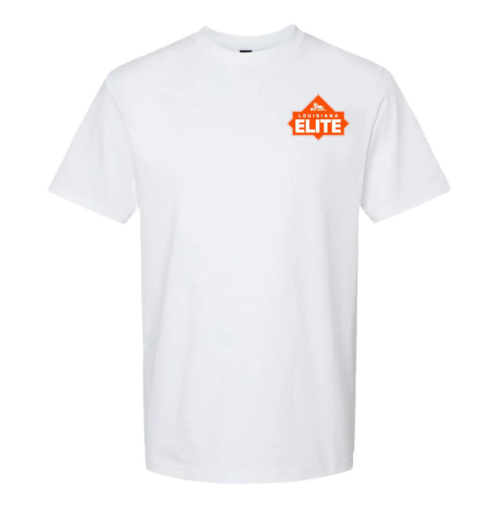 Louisiana Elite Short-Sleeve T-Shirt Louisiana Elite Spiritwear White Youth Small - Third Coast Soccer