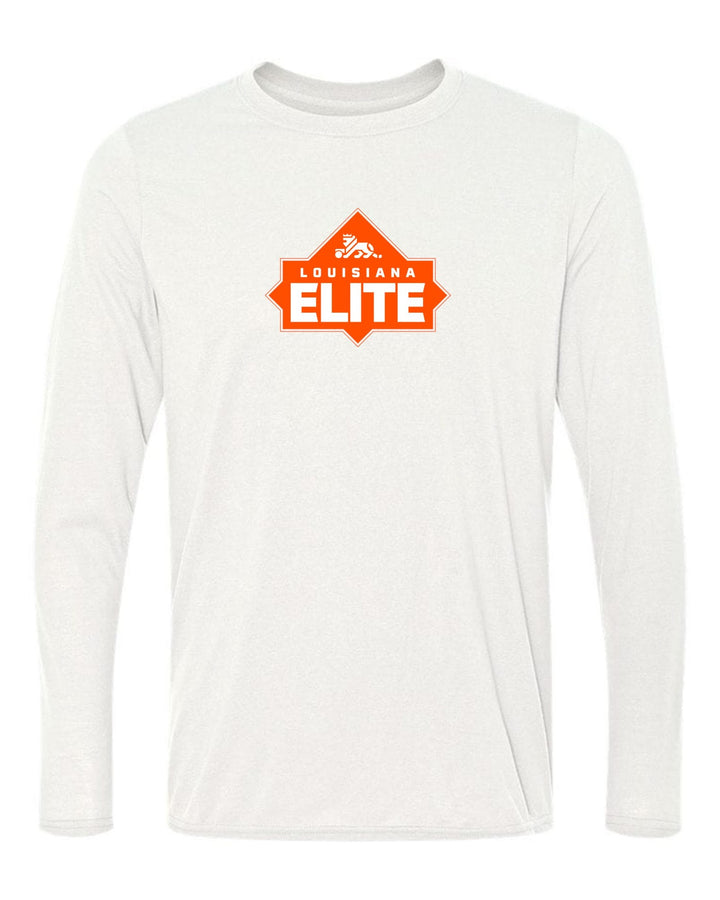 Louisiana Elite Long-Sleeve T-Shirt Louisiana Elite Spiritwear White Youth Small - Third Coast Soccer