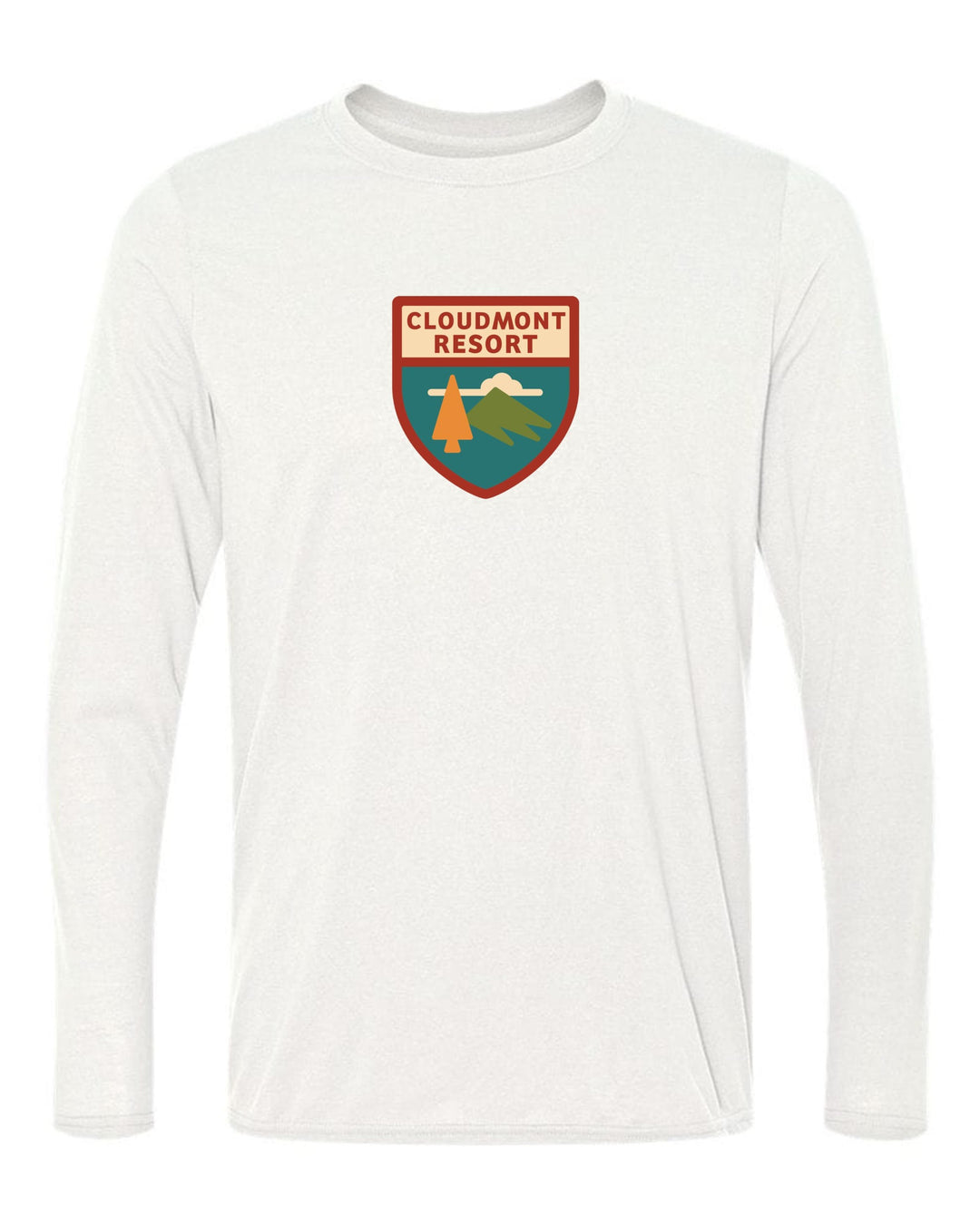 Cloudmont Resort Long-Sleeve T-Shirt Cloudmont Resort White Youth Small - Third Coast Soccer