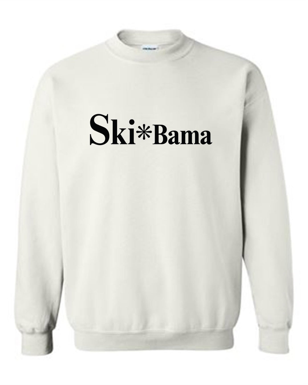 Ski Bama Crewneck Sweatshirt Ski Bama White Youth Small - Third Coast Soccer