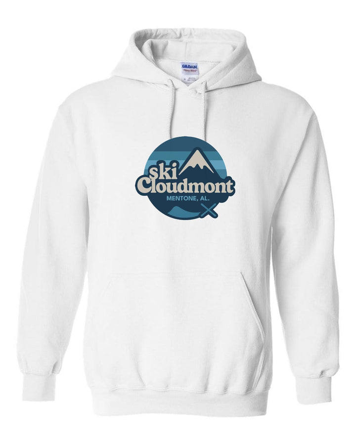 Ski Cloudmont Hooded Sweatshirt Ski Cloudmont White Youth Small - Third Coast Soccer