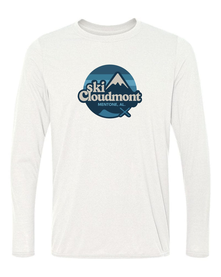 Ski Cloudmont Long-Sleeve T-Shirt Ski Cloudmont White Youth Small - Third Coast Soccer