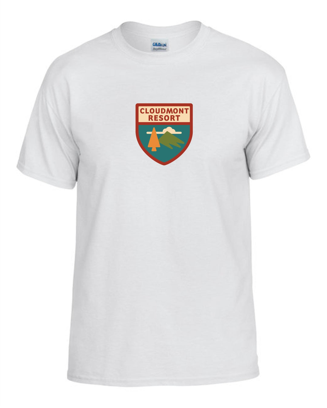 Cloudmont Resort Short-Sleeve T-Shirt Cloudmont Resort White Youth Small - Third Coast Soccer