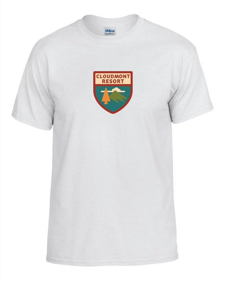 Cloudmont Resort Short-Sleeve T-Shirt Cloudmont Resort White Youth Small - Third Coast Soccer