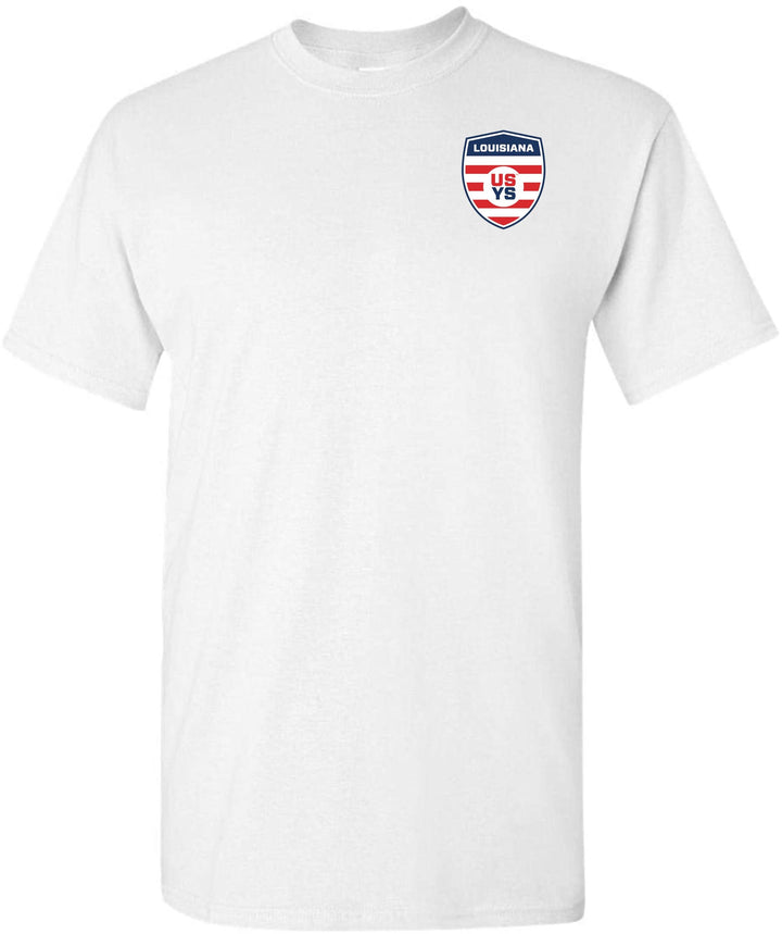 LA Select USYS Short-Sleeve T-Shirt LA ODP Spiritwear White Mens Small - Third Coast Soccer