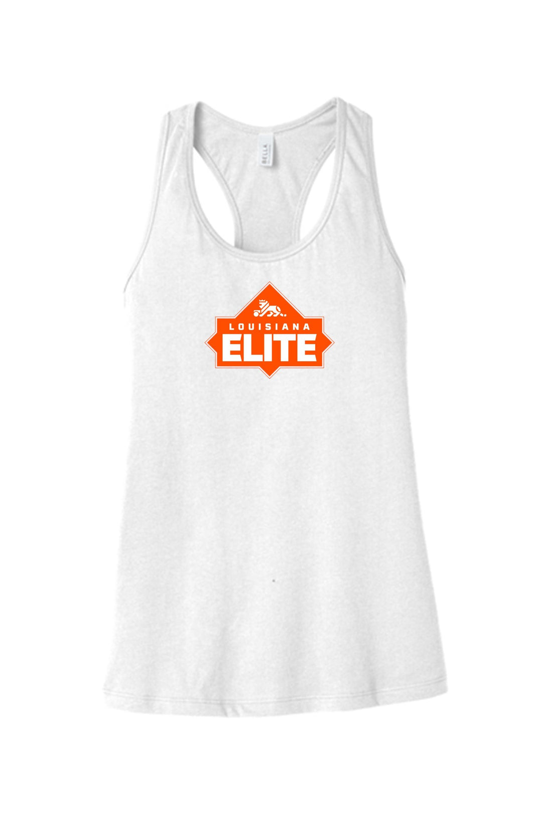 Louisiana Elite Women's Racerback Tank Louisiana Elite Spiritwear White Womens Small - Third Coast Soccer
