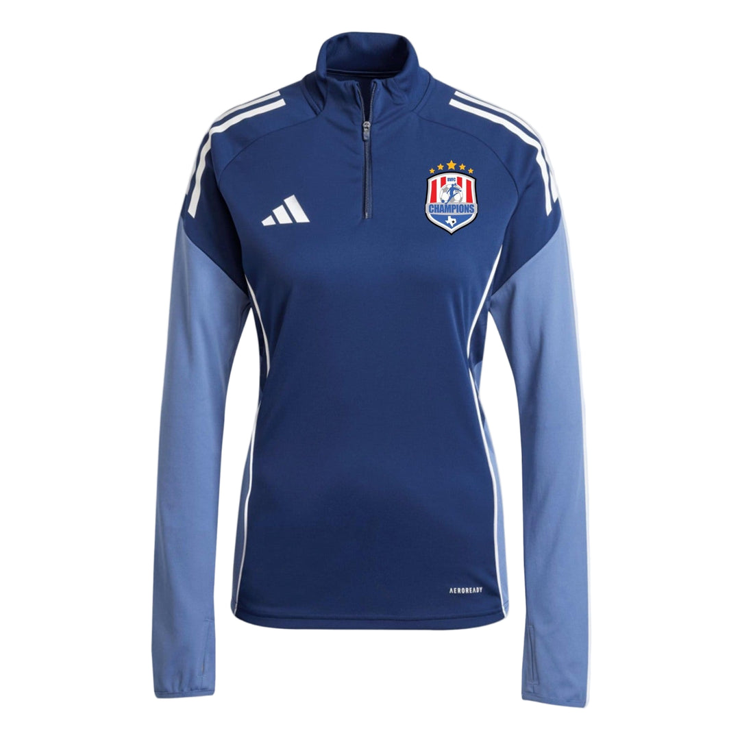 adidas BVFC Women's Tiro 25 Competition Training Top - Navy/Cream Blue