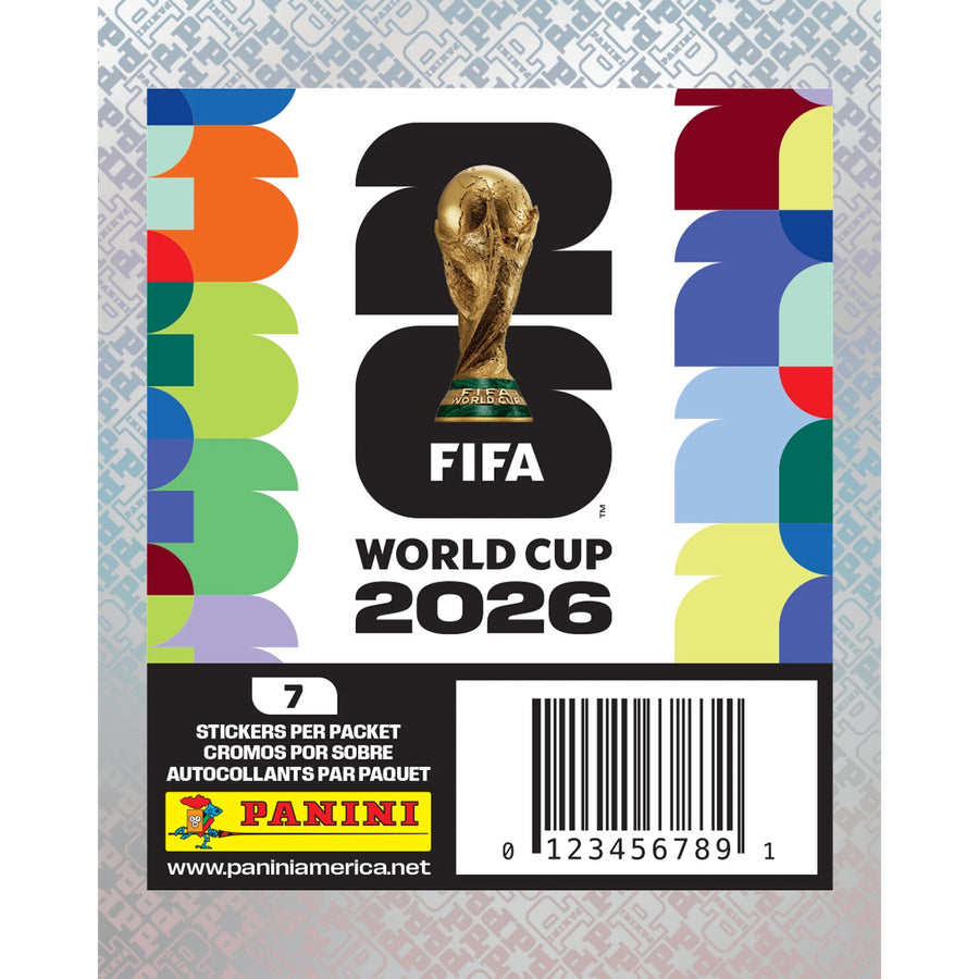 FIFA World Cup 2026™ Stickers - 1 Pack Player Accessories 7-Pack - Third Coast Soccer