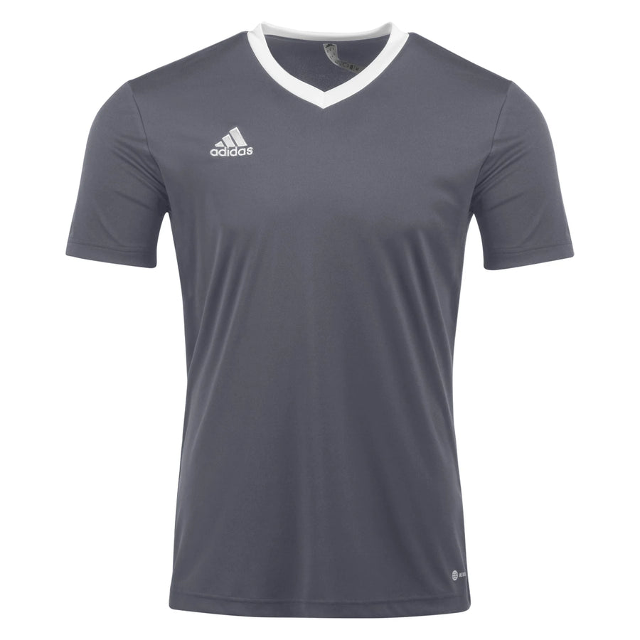 adidas Youth Entrada 22 Jersey - Grey Jerseys - Third Coast Soccer