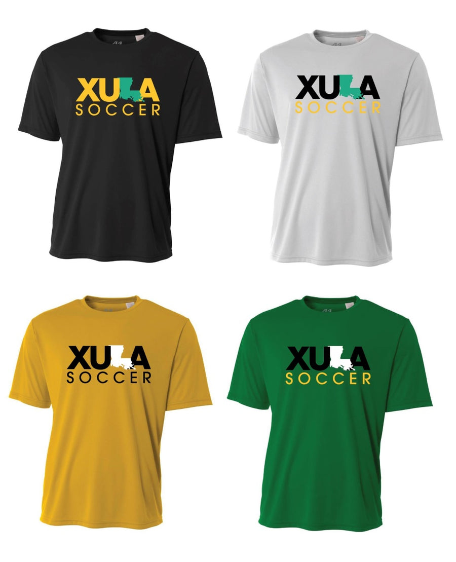 XULA Soccer Short-Sleeve Performance Shirt Xavier University   - Third Coast Soccer