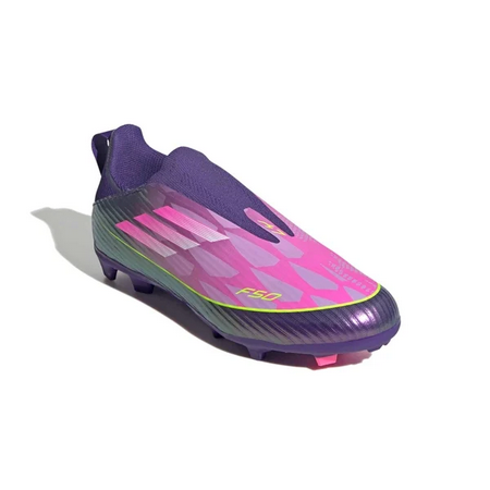 adidas Youth F50 Yamal League Laceless FG/MG Youth Footwear - Third Coast Soccer