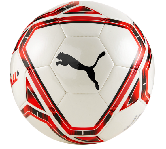 Puma Teamfinal 21.6 Ms Ball - White/Red Balls White/Red 5 - Third Coast Soccer