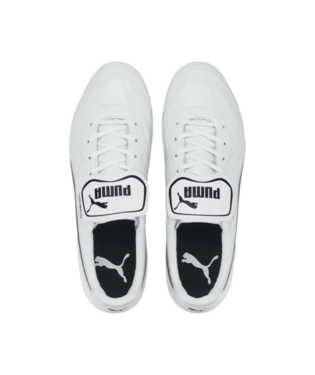 Puma King Top FG - White/Black Mens Footwear White/Black Mens 9 - Third Coast Soccer