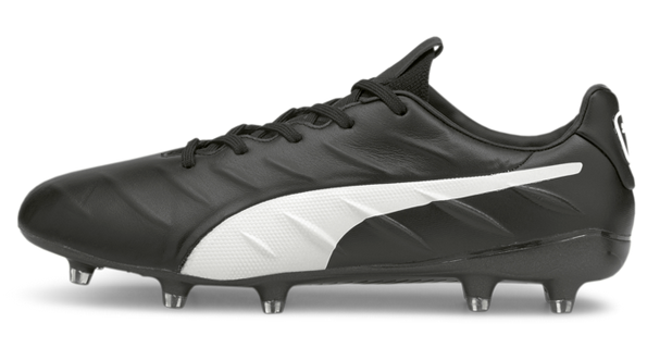 Puma King Platinum 21  FG/AG - Black/White Mens Footwear BLACK/WHITE Mens 6.5 - Third Coast Soccer