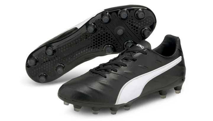 Puma King Pro 21 Fg - Black/White Men's Footwear Closeout Black/White Mens 6.5 - Third Coast Soccer