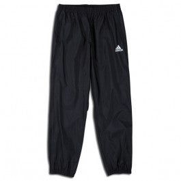 Adidas Youth Basic Rain Pant - Black/White Pants X-Small Black/White - Third Coast Soccer