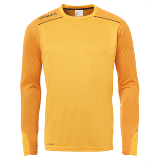 Uhlsport Tower LS Goalkeeper Jersey Goalkeeper Orange/Black Mens Small - Third Coast Soccer