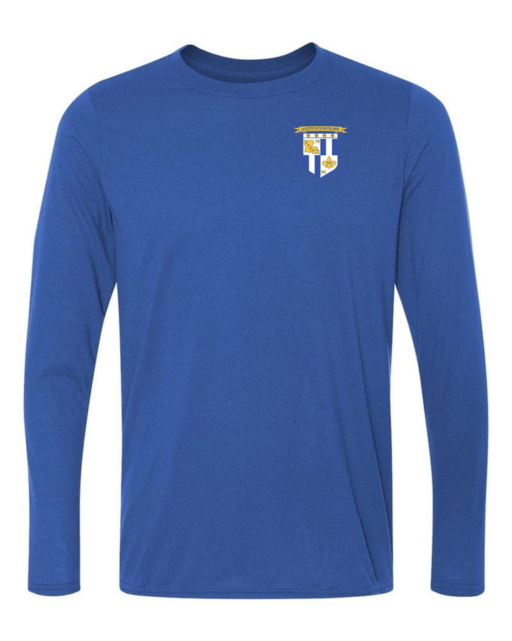 LYSA Long Sleeved T-Shirt - Royal or Gold LYSA Spiritwear Royal Mens Small - Third Coast Soccer