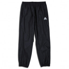 adidas Men's Basic Rain Pant - Black/White Pants MEDIUM BLACK/WHITE - Third Coast Soccer