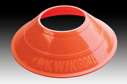KWIKGOAL Mini Disc Cones - 25 Pack Coaching Accessories Orange  - Third Coast Soccer